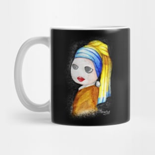 Classical Series: Toon with a Pearl Earing Mug